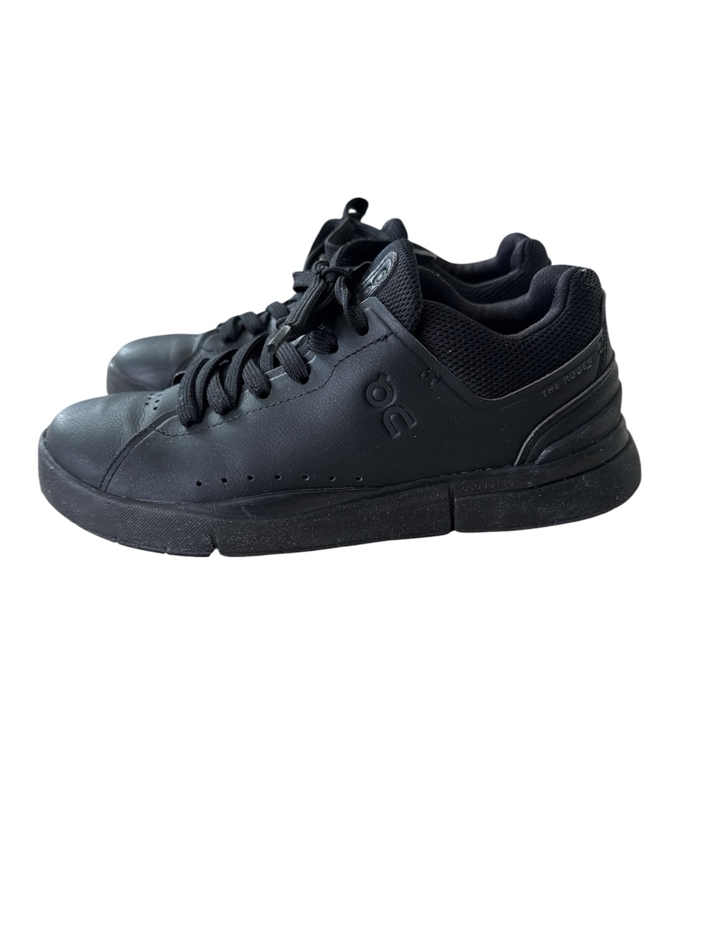 On Cloud THE ROGER Advantage black tennis shoes size 6.5 - Picture 3 of 11